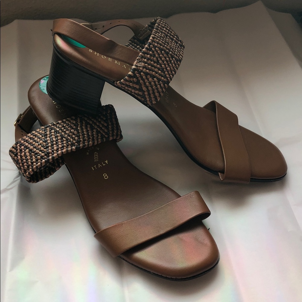 Italian Shoemakers Brown and Tan Sandals